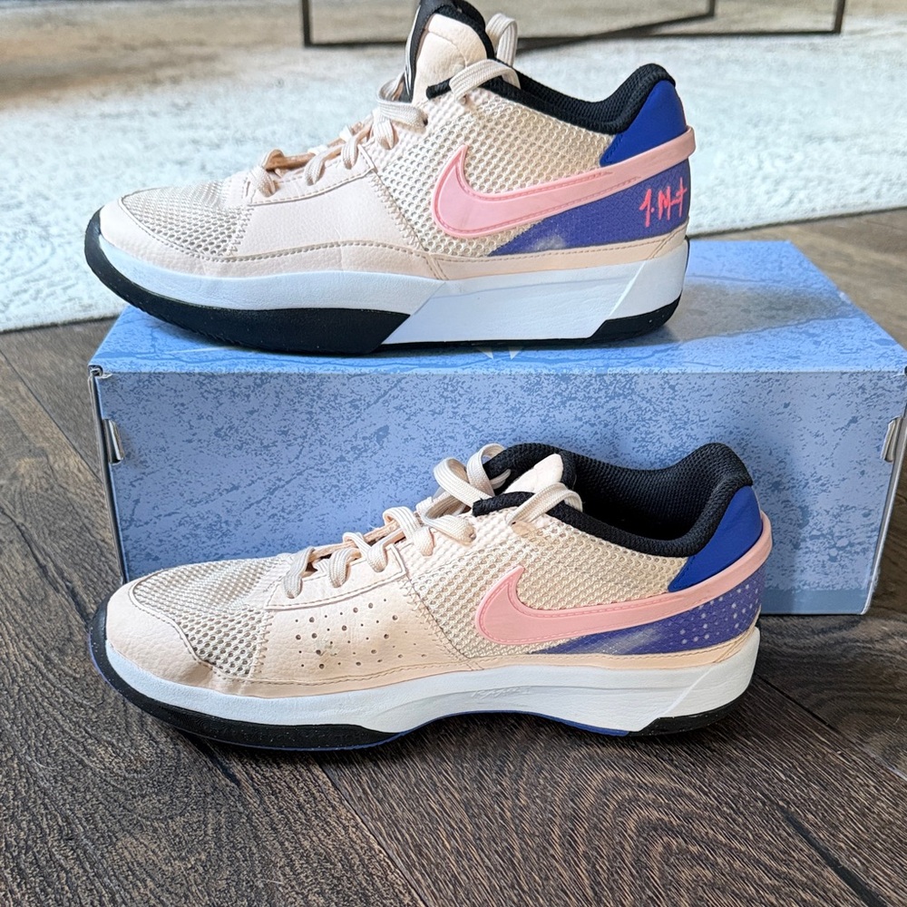 Nike JA 1 Big Kids Guava Ice Basketball Sneakers DX2294 802